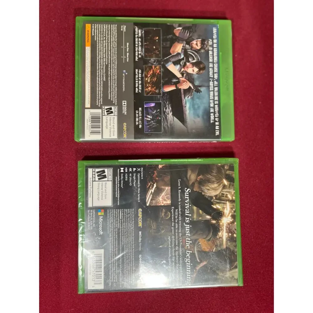 Bundle XboxOne and Xbox SeriesX Resident Evil Revelations and Resident Evil 4